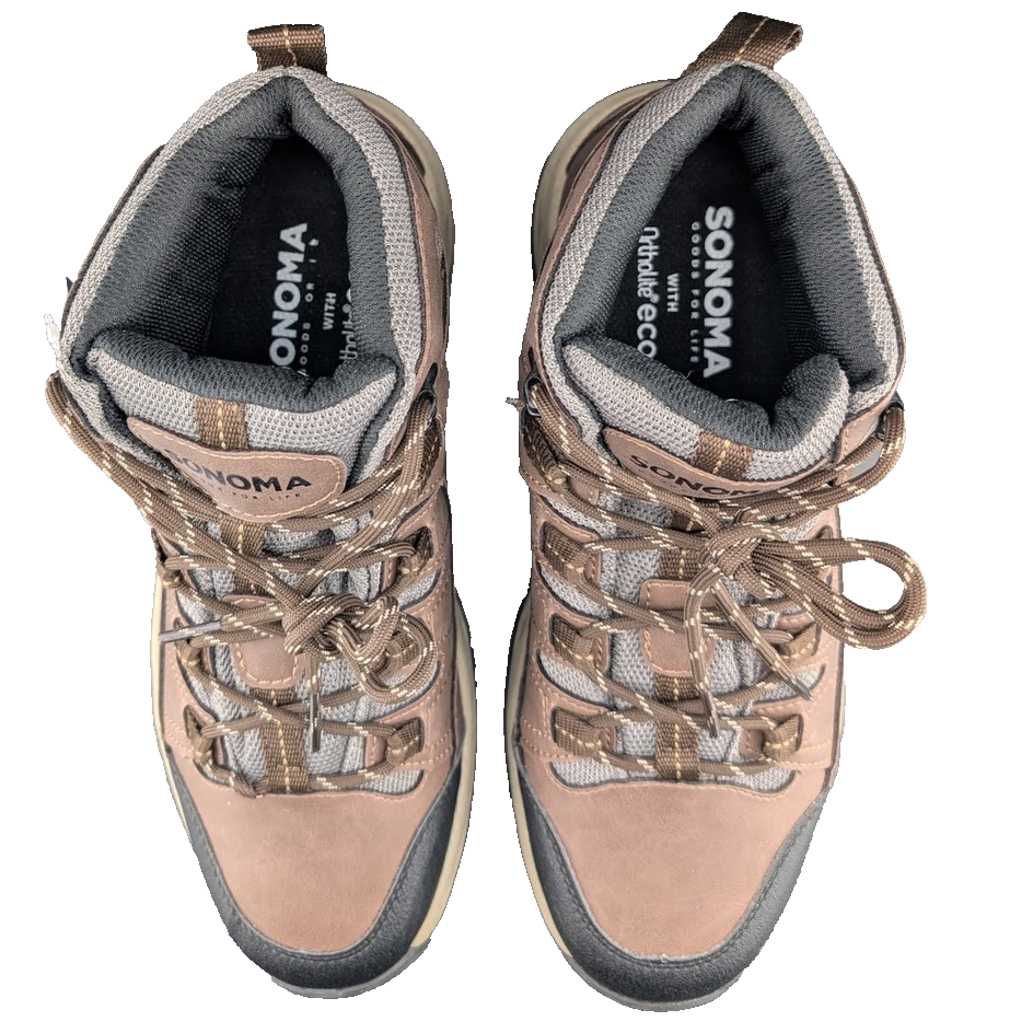 Sonoma Henrikk Men's Size 9M Hiking Boots Brown Brand New Sonoma