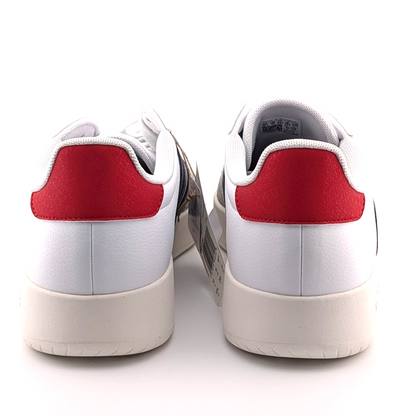 Men's adidas Barreda Size 10.5 - White Shadow Navy Scarlet adidas