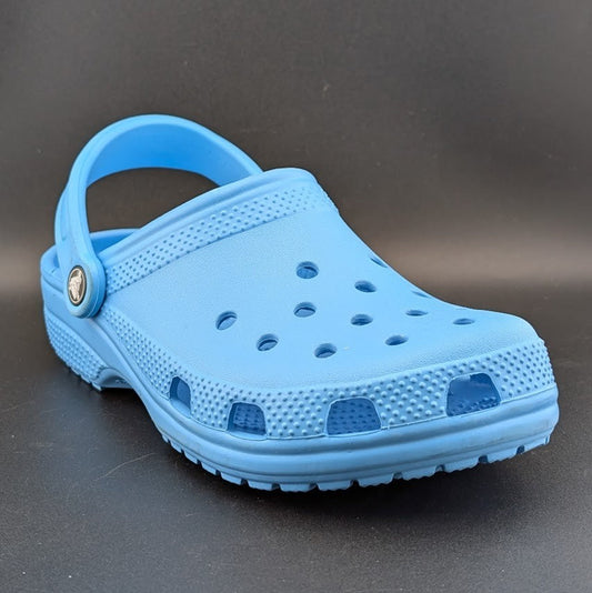 Crocs Big Kids' 6Y Classic Clogs Slip-On Elite Blue Comfort Shoes Fits Wos 7.5 Crocs