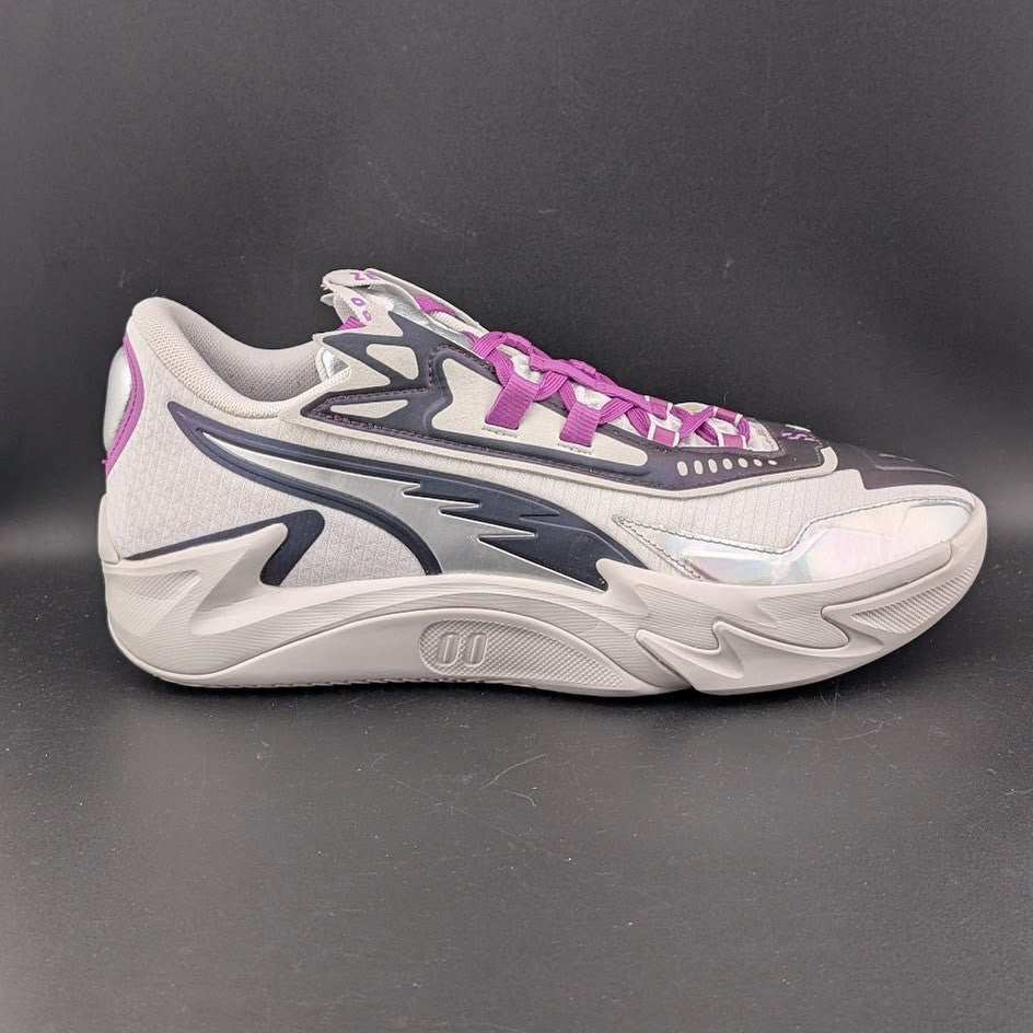 Men's Size 10 Puma Scoot Zeros II Sterling Low Basketball Shoes 311351-01 PUMA
