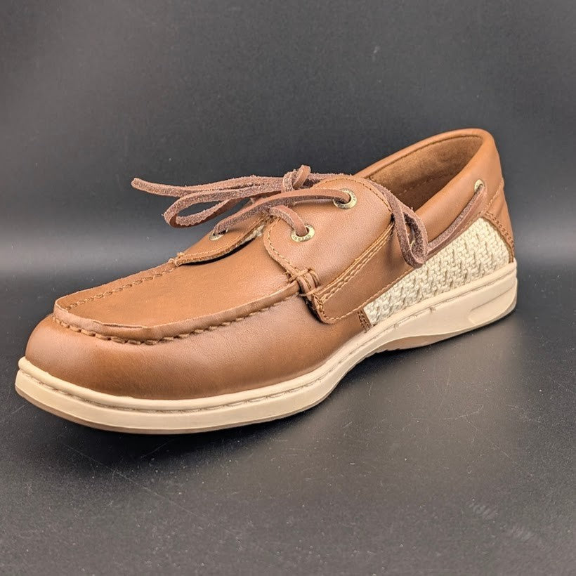 Sperry Women's Size US 8 / EU 39 Whalefish Tan Leather Boat Shoes ~ MSRP $125 SPERRY