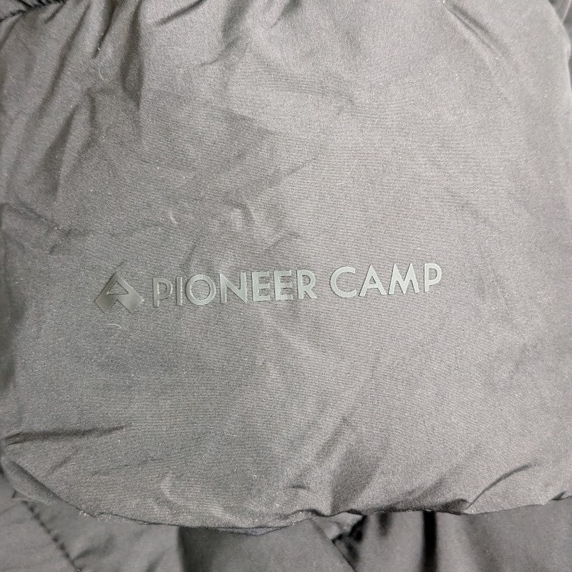 Pioneer Women's XL Summit Black Puffer Jacket w/ Removable Hood and Packable Sac Pioneer Camp