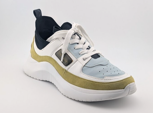 Calvin Klein Womens Ultra Neoprene Multicolor Lace-Up Sneaker Shoes Size 8M Calvin Klein