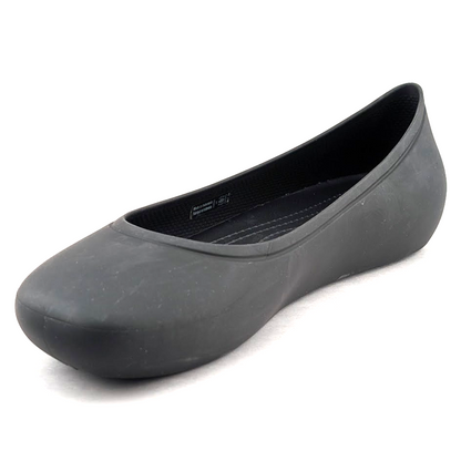Crocs Women's Brooklyn Ballet Flats Black Sz 9 New Crocs