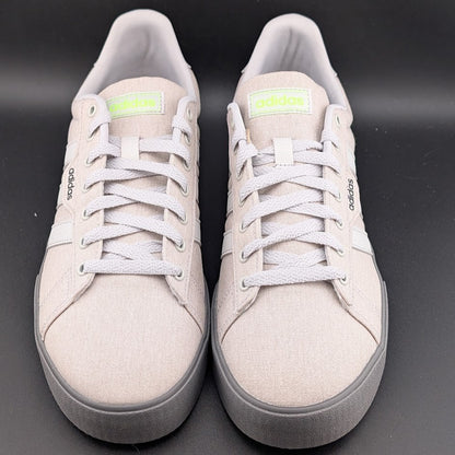 adidas Men's Daily 3.0 Men's Sz 9 Sneaker~Grey One Lucid Lemon Gray Sole NIB adidas
