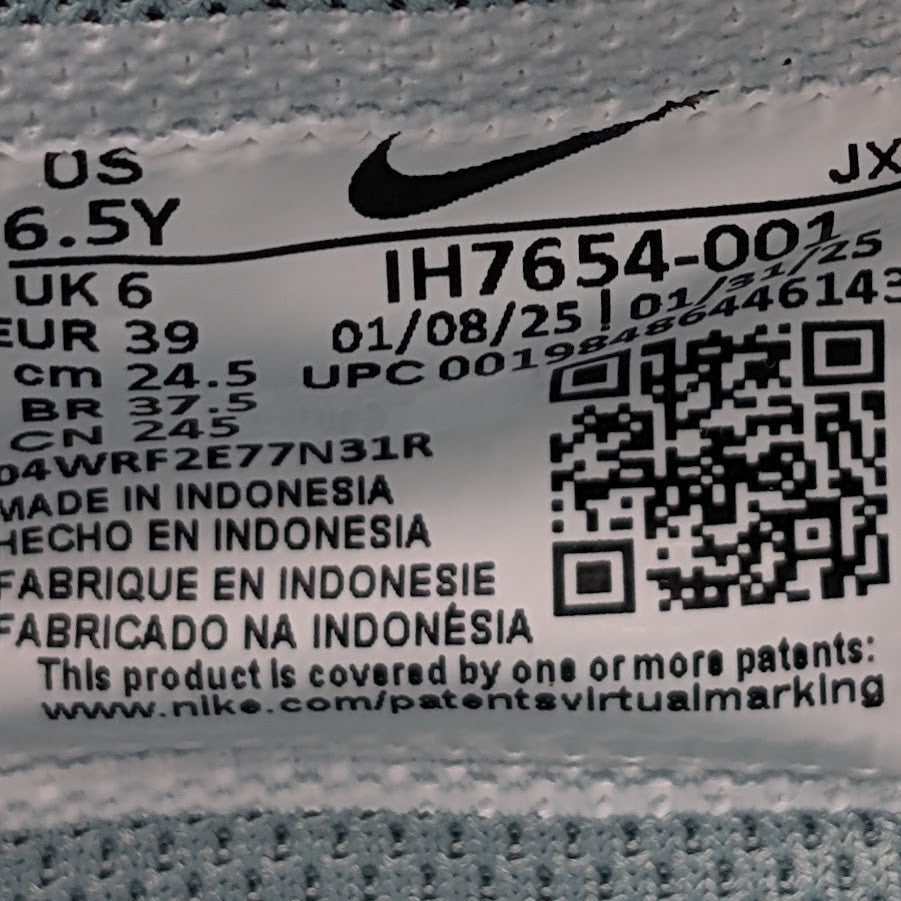 Nike Cortez Txt (GS) Size Youth 6.5 / Women's 8 Blue & White NIB Nike