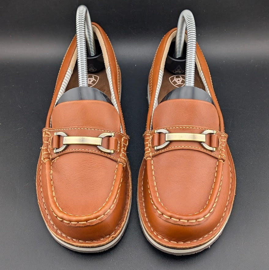 Ariat Women’s 6.5B~Ivy Cruiser Loafers~Honeycomb Leather Slip-On Shoes Ret $139 Ariat