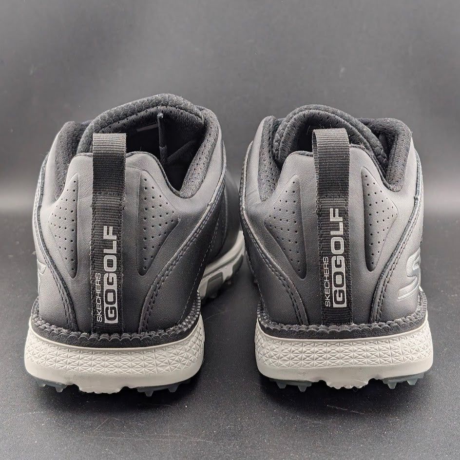 Skechers Go Golf Elite 4 Spikeless Golf Shoes 54523 Dark Black Men's Size 9 SKECHERS