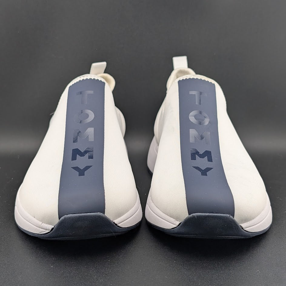 New Womens Tommy Hilfiger Arizel White Slip On Casual Sneakers Size 11M NWOB $75 Tommy Hilfiger
