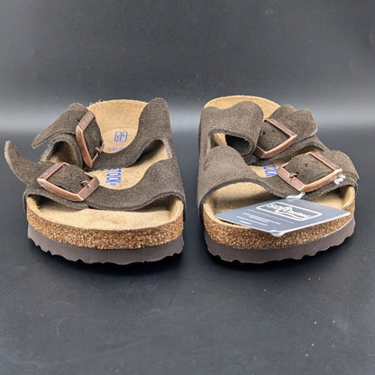 NIB Birkenstock Women's 7 / Kids 5  (EU 38)  Arizona BS Mocca Brown Soft Sole Birkenstock
