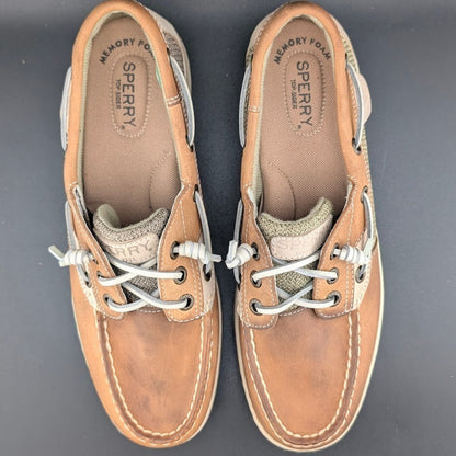 Sperry Women's Size US 8 / EU 39 Rosefish 3-Eye Boat Shoes Brown MSRP-$110 SPERRY