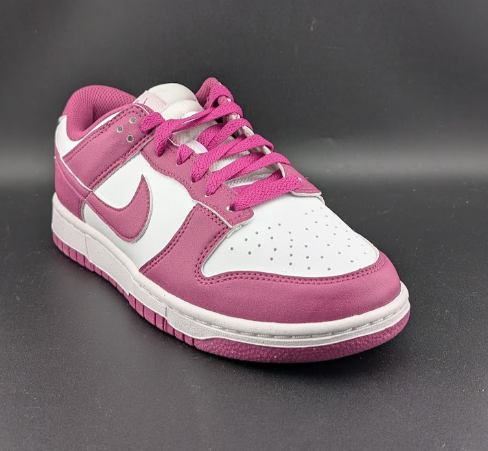 Womens Sz 7.5 ~Nike Dunk Low Next Nature Hot Fuchsia Retro Basketball~DD1873 110 Nike