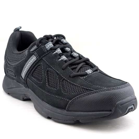 Rockport Sz 8 ~ Rock Cove K71553 Mens Black Suede Lifestyle Sneakers Shoes Rockport