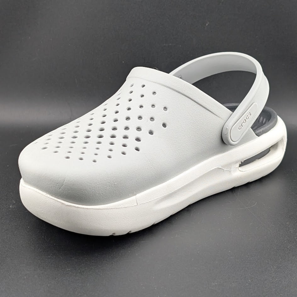 Crocs InMotion LiteRide Clogs Men's Size 6 / Wos 8 Gray Perforated Shoes Crocs