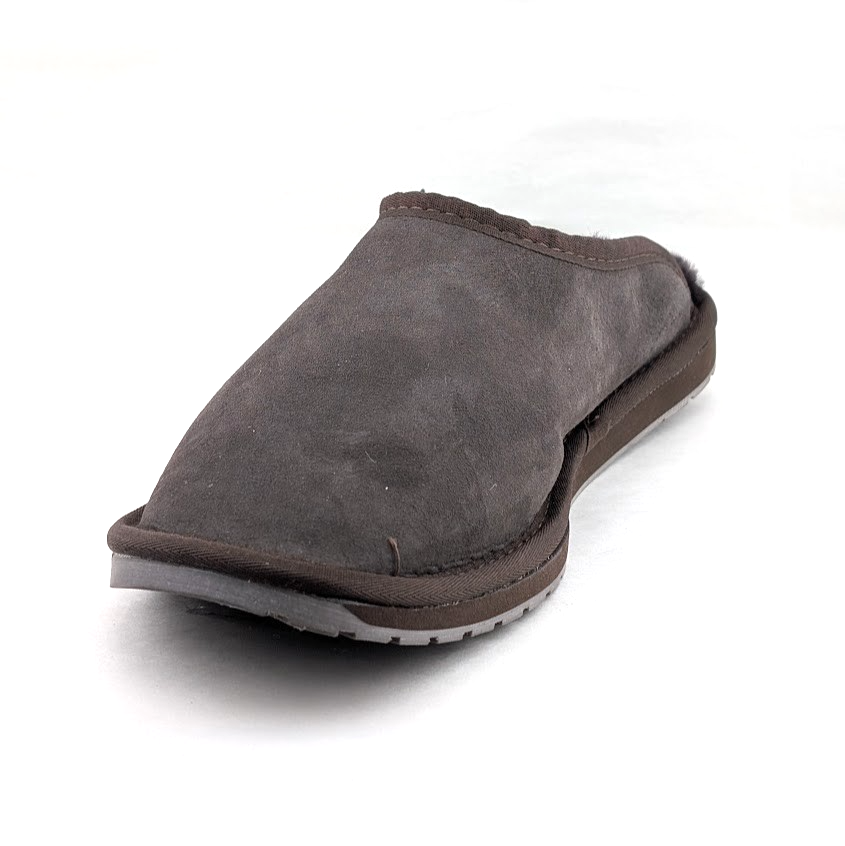 Emu Australia Men's Platinum Esperance Chocolate Slippers Men's Sz 9 / Wo's Sz10 EMU Australia