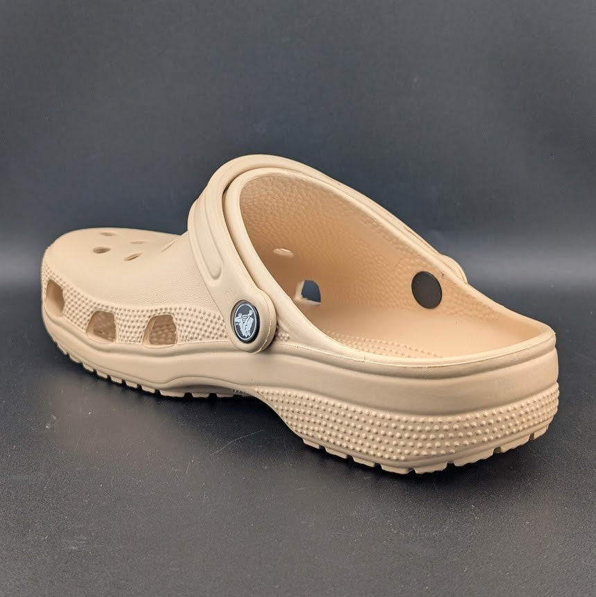 NWT/B, Crocs, Solid Shitake Tan~Unisex Big Kids-Size J6 Also Fits Women's 7.5 Crocs