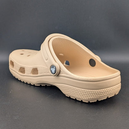 NWT/B, Crocs, Solid Shitake Tan~Unisex Big Kids-Size J6 Also Fits Women's 7.5 Crocs