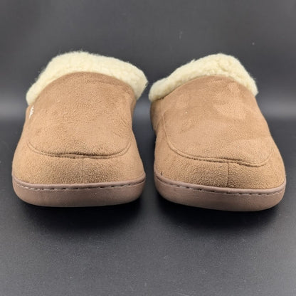 Mens Indoor/Outdoor Microsuede Slipper with Plush Fleece Lining Size S (7-8) Unbranded