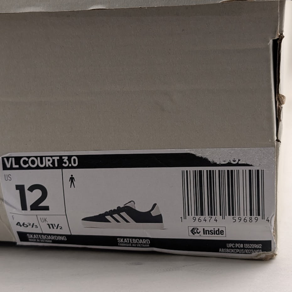 Adidas VL Court 3.0 - Mens Sizes 12 & 13 New in Box - Navy Blue White ID6275 adidas