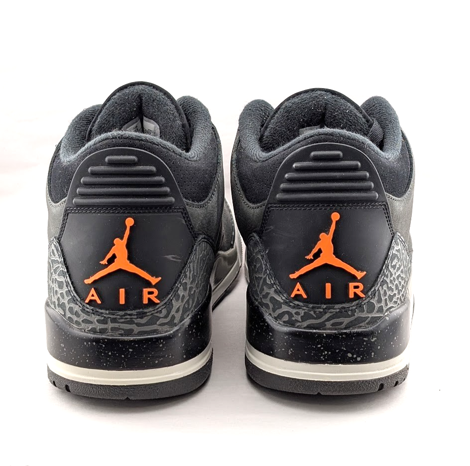 Nike Men's Size 13 Air Jordan 3 Retro Sneakers Fear Pack Grey (2023) CT8532 080 Jordan