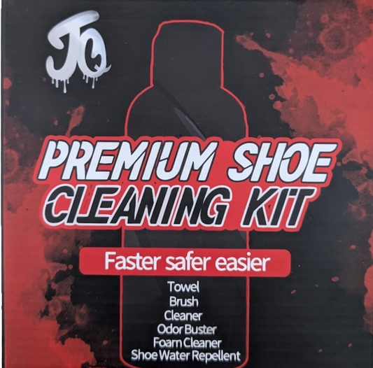 Premium Shoe Cleaner/Care Kit for Leather Suede Canvas Sneakers & Bags JO