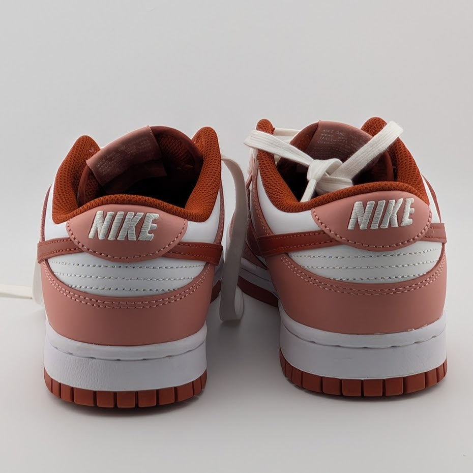 Nike Dunk Low Red Stardust Rugged Orange FQ8876-618 Women's Size 9/Mens Size 7.5 Nike