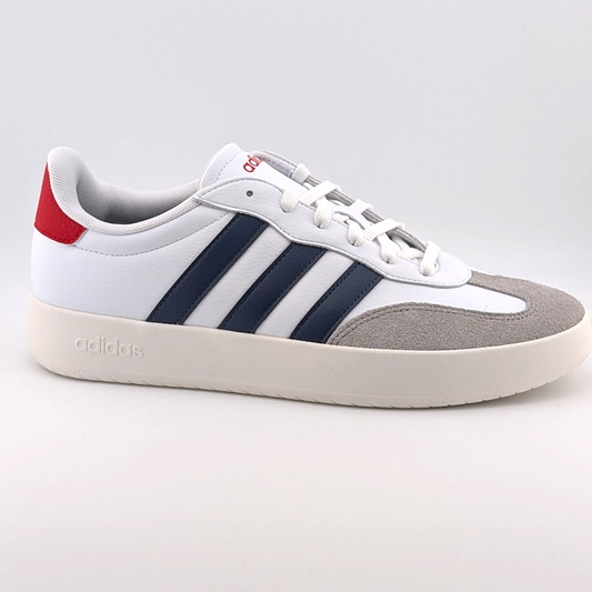 Men's adidas Barreda Size 10.5 - White Shadow Navy Scarlet adidas