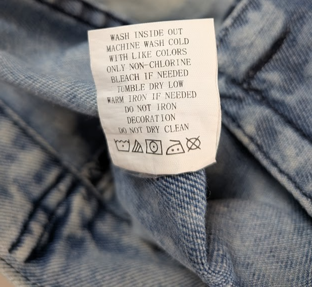 Fashion Nova Men’s Distressed Denim Jacket Sz Small NWOT Fashion Nova
