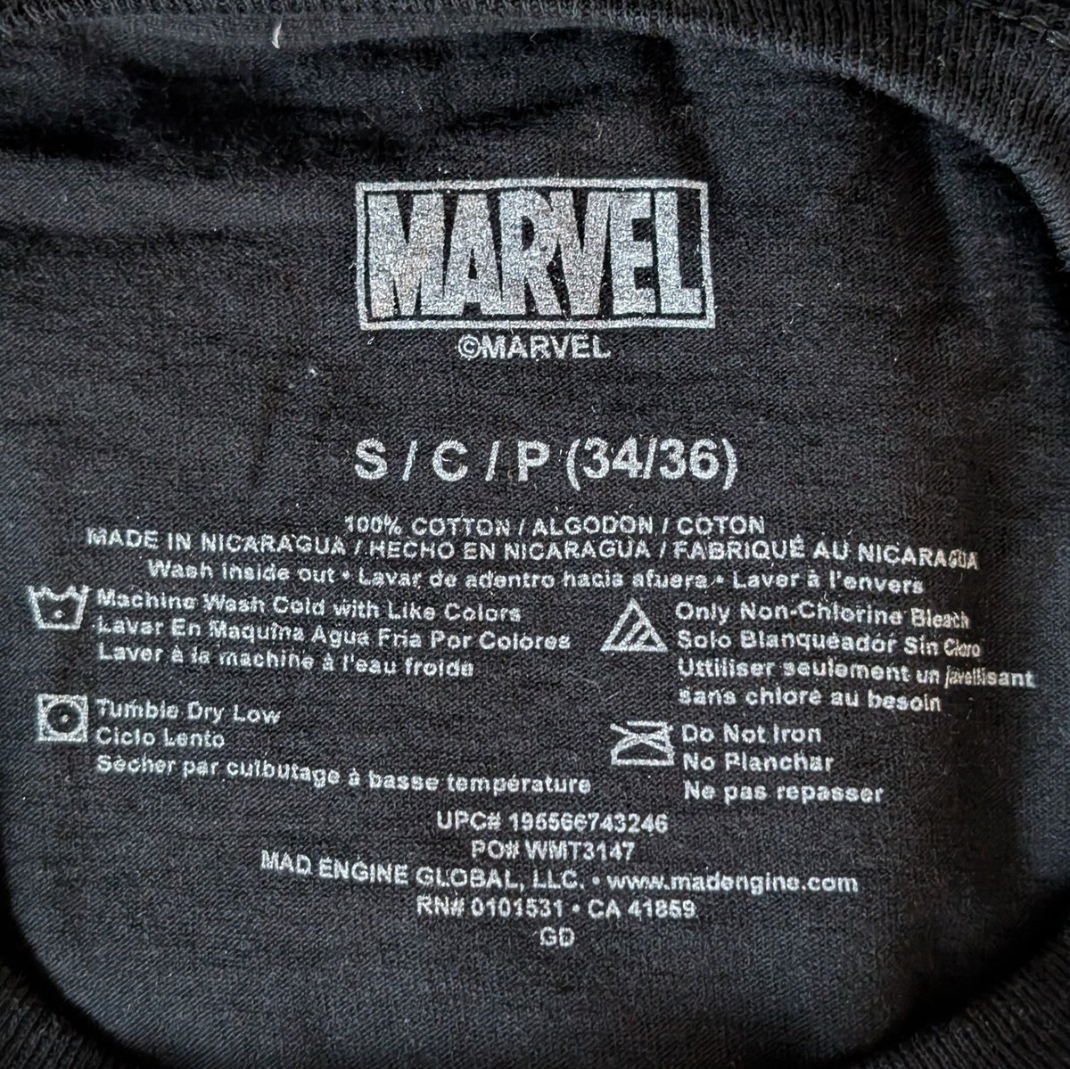 Official Marvel We Are Venom T-Shirt Women's Size S 34/36 Black NWOT Mad Engine Global