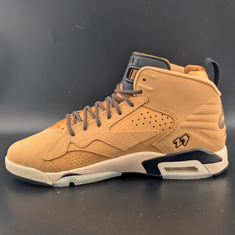 Nike Air Jordan Jumpman MVP DZ5577 200 Flax/Baroque Brown Black Men 6.5Y/Women 8 Nike