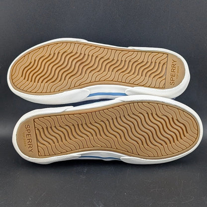 Sperry Women's Size 6 Wide Width ~ Pier Wave Navy Canvas Sneakers STS88787 Sperry