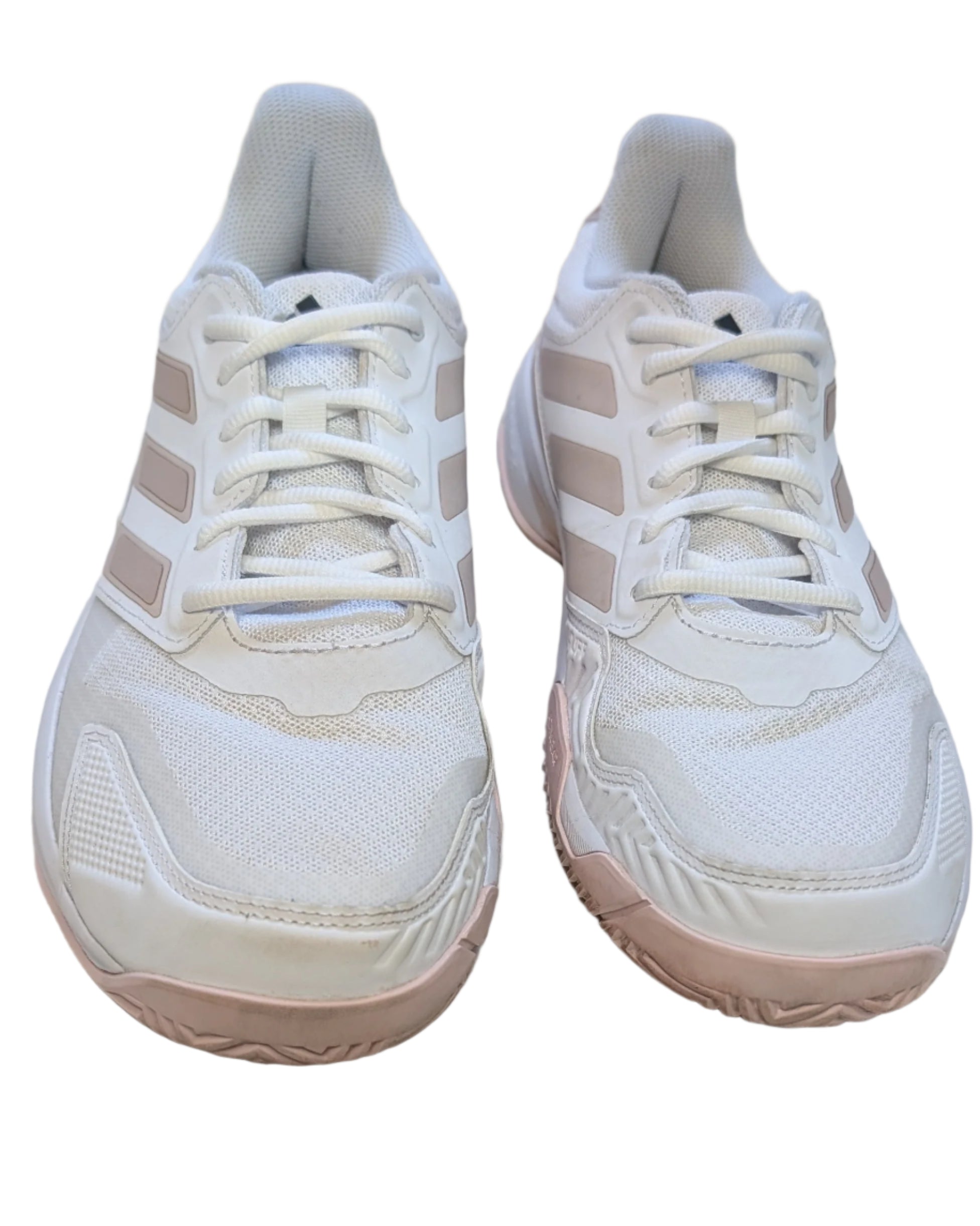Pre-Owned adidas CourtJam Control 3 Women's Size 9 Tennis Shoes Racket AllCourt Sports