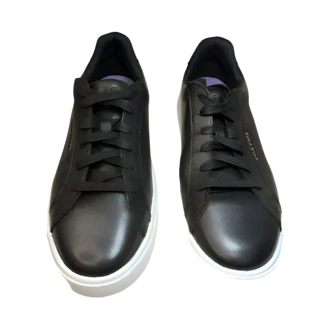 Cole Haan Women Grand Crosscourt Daily Sneaker Black/White Travel Shoe Cole Haan
