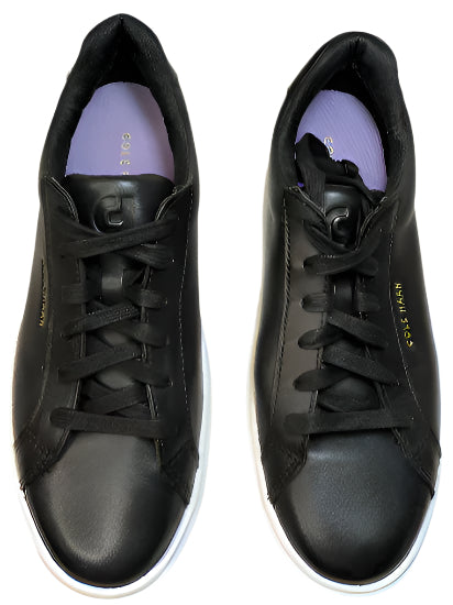 Cole Haan Women Grand Crosscourt Daily Sneaker Black/White Travel Shoe