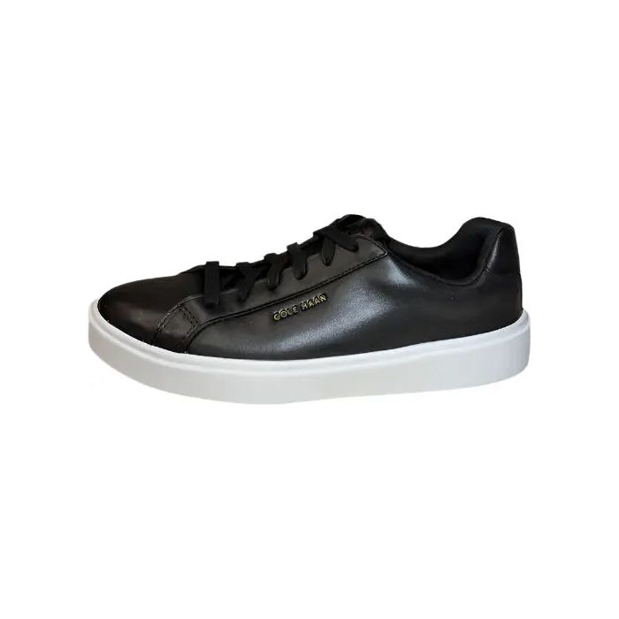 Cole Haan Women Grand Crosscourt Daily Sneaker Black/White Travel Shoe Cole Haan