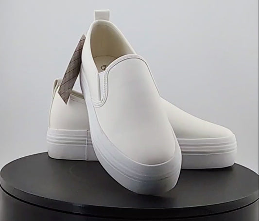 Women Slip-on Platform Loafers Casual Comfortable Loafer Shoes