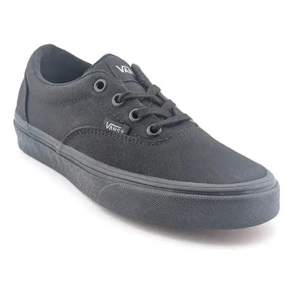 VANS Doheny - All Black Authentic Classic Canvas Skate Women's Shoe Sneaker Sizes 5, 5.5 and 6 VANS