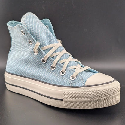 Converse Chuck Taylor All-Star Lift Platform Womens Size 7.5 Infinity Pool Blue SoleComfort.shoes
