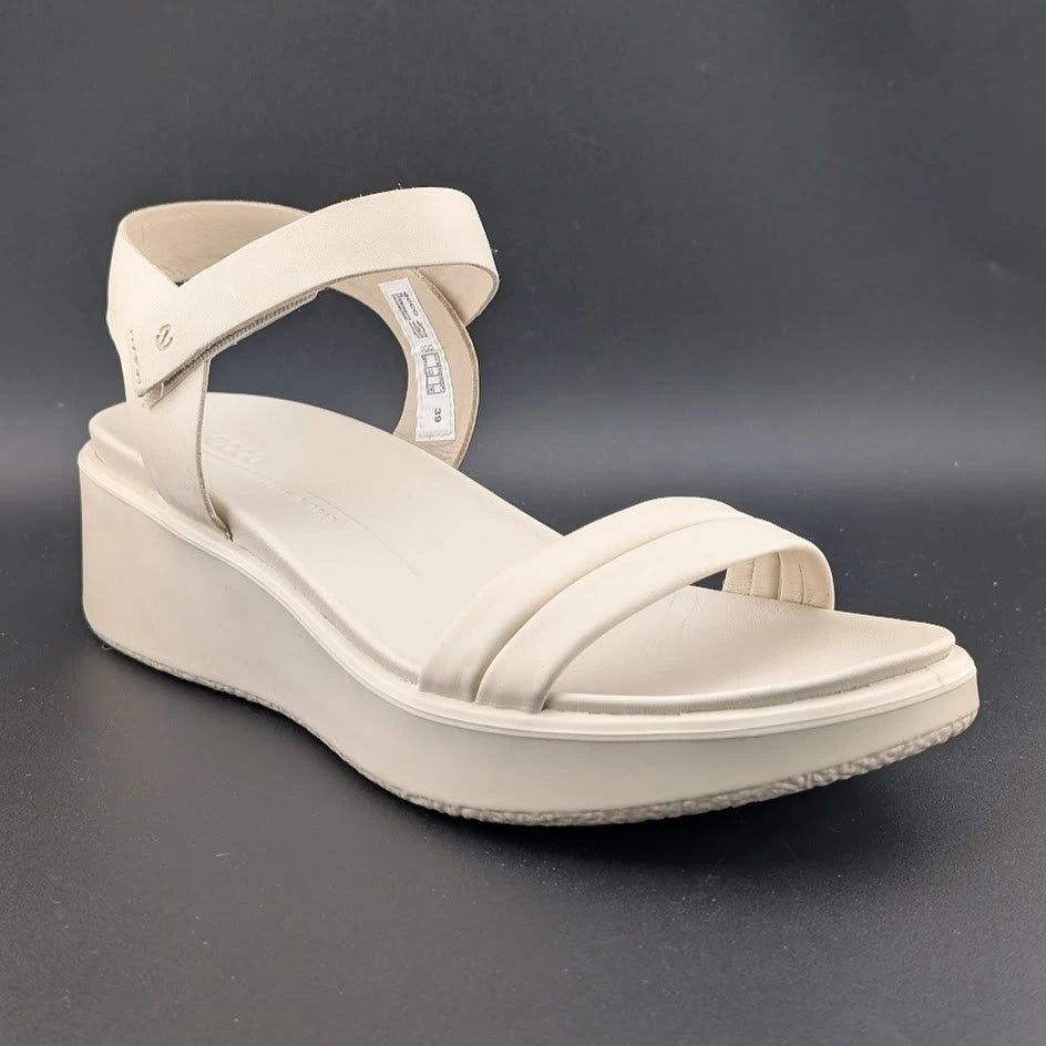 ECCO Women's Size 7-7.5 Flowt LX Wedge Sandal - Limestone - 273303-59113 SoleComfort.shoes