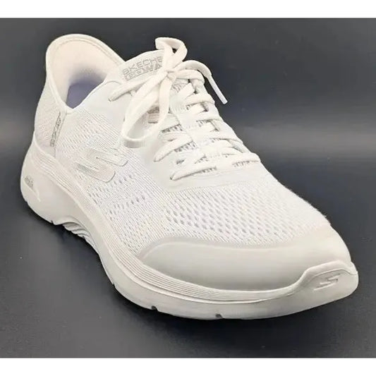 New/Imperfect - Skechers Womens Go Walk Arch Fit 2.0-Valencia White-Size 10.5 Shoes | S'25 Model - SoleComfort.shoes