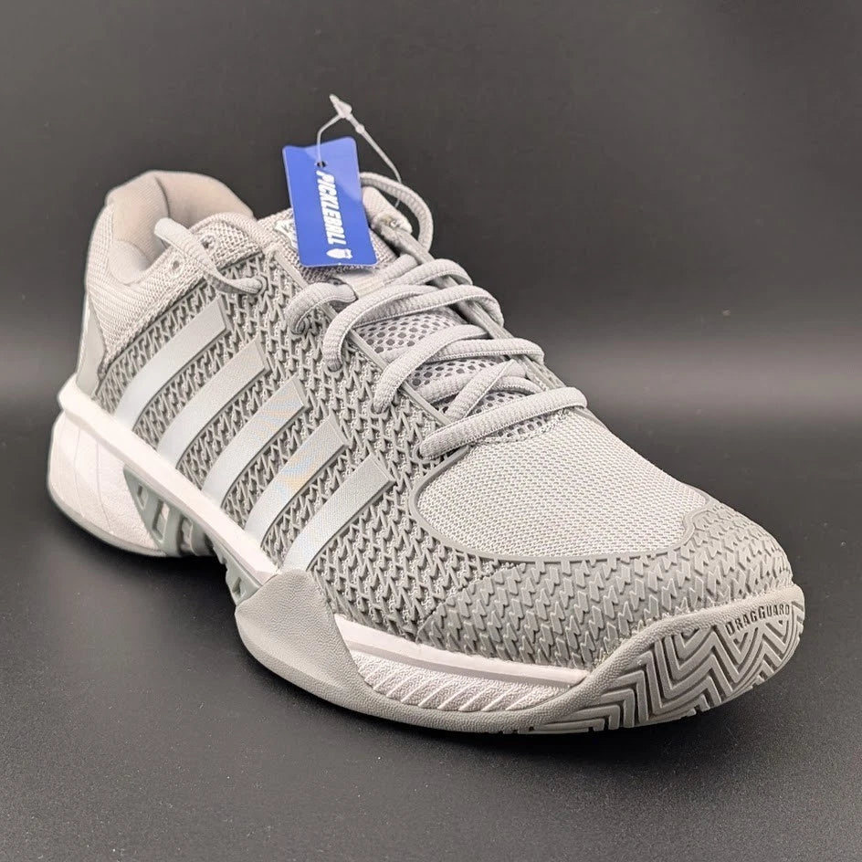 K-Swiss Express Light Pickleball Shoes Gray/White Women's Sz 9.5 SoleComfort.shoes