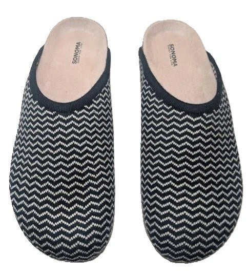 Women's Sonoma Goods For Life Size 9 Haxleigh Black Knit Clog Mule Shoes