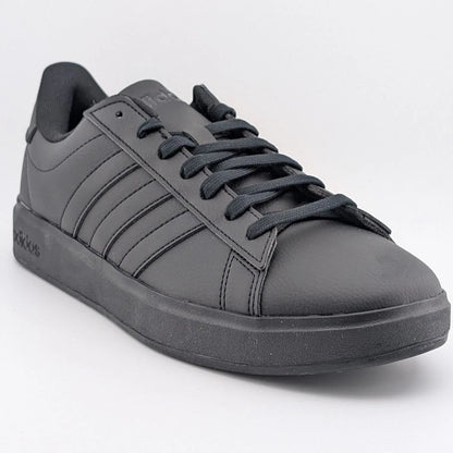 Adidas Men's Grand Court 2.0 Casual Sneakers Black/Black GW9198 Multiple Sizes SoleComfort.shoes
