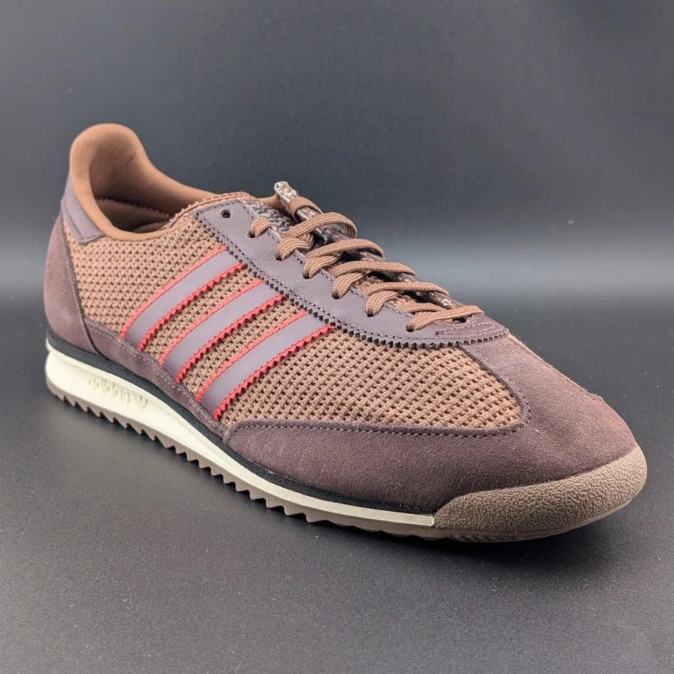 adidas SL72 OG 'Preloved Brown Collegiate Red' Women Size JI0191 NEW 2025 SoleComfort.shoes