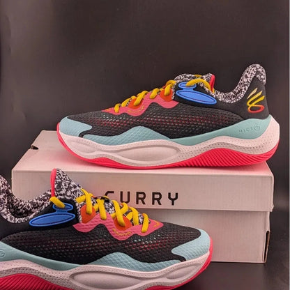 Under Armour Curry Splash 24 Curry Jam Basketball Sneakers Mens SZ. 9 Wos 10.5 SoleComfort.shoes