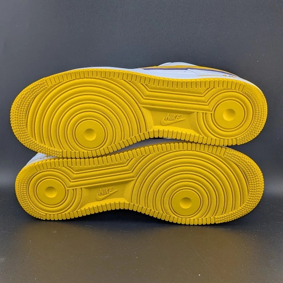 LOOK ==> Nike Men's Size 11.5 Air Force 1 Low Kobe Bryant Lakers FZ1151-100 AF1 SoleComfort.shoes