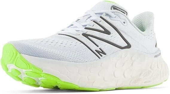 New Balance Fresh Foam X More v4 Running Shoes Ice Blue Black Size 10.5 (M) / 12 (W)