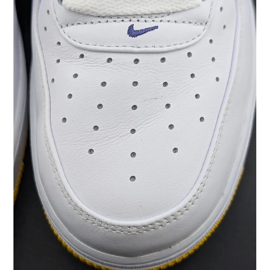 LOOK ==> Nike Men's Size 11.5 Air Force 1 Low Kobe Bryant Lakers FZ1151-100 AF1 SoleComfort.shoes