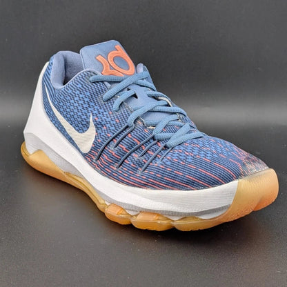 Nike KD 8 Away-Ocean Fog Midnight Navy-Kids Size 6Y 749375-414 Authentic Durant SoleComfort.shoes