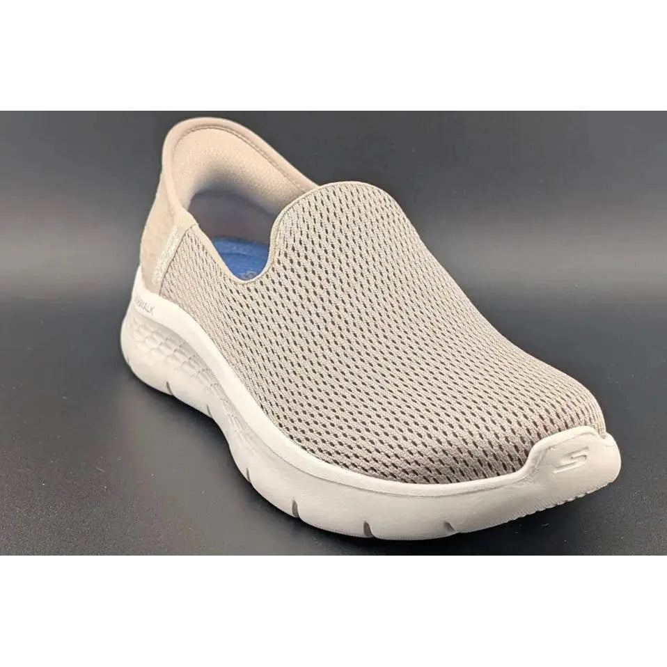 Women's Size 7.5 Skechers Go Walk Flex-Relish Taupe Running Shoes Sneakers SoleComfort.shoes
